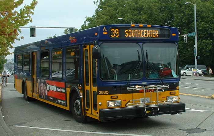 King County Metro New Flyer D40LF 3660